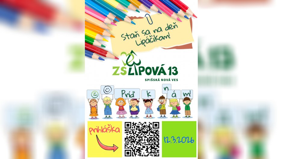 Staň sa na deň Lipáčikom