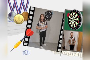 Naša úspešná šípkarka