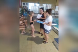 Plavecký výcvik šiestakov