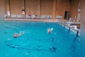 Plavecký výcvik šiestakov