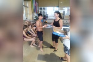 Plavecký výcvik šiestakov