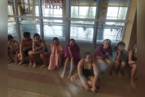 Plavecký výcvik šiestakov