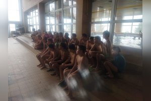 Plavecký výcvik šiestakov