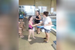 Plavecký výcvik šiestakov