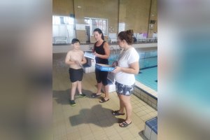 Plavecký výcvik šiestakov