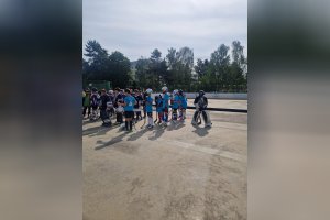 Striebro v hokejbale!